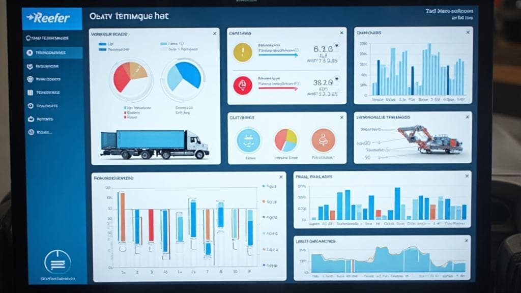 Reefer Management System dashboard interface
