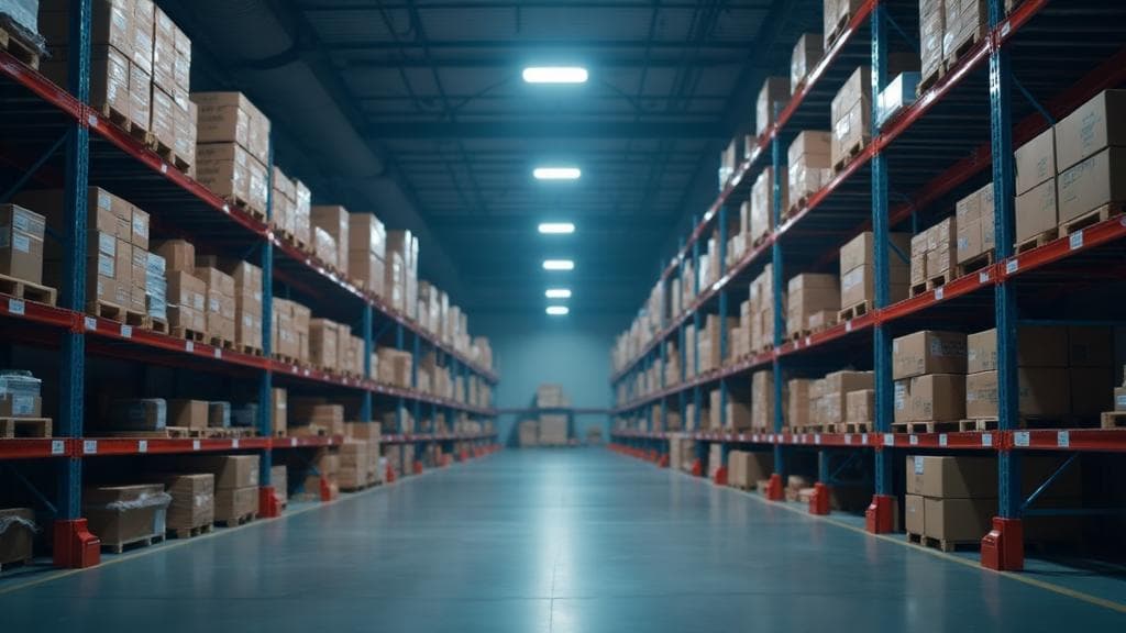 Warehouse Management System dashboard interface